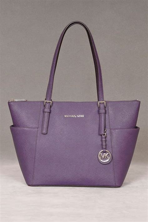 michael kors lavender tote|Michael Kors purple crossbody bag.